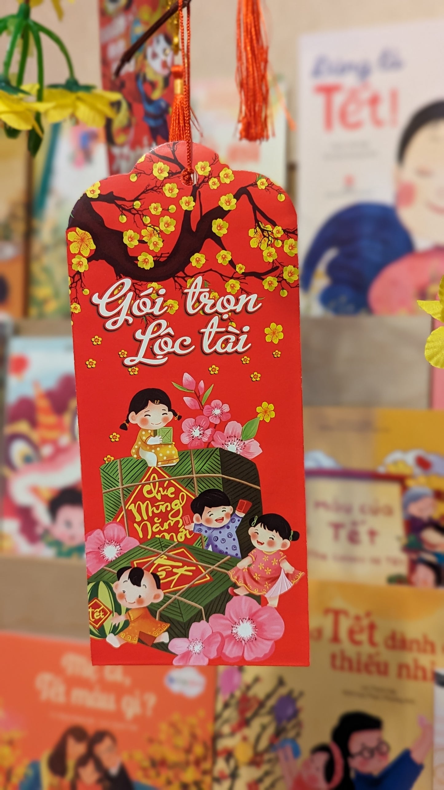 Vietnamese Red Pockets | Bao lì xì (pack of 10)