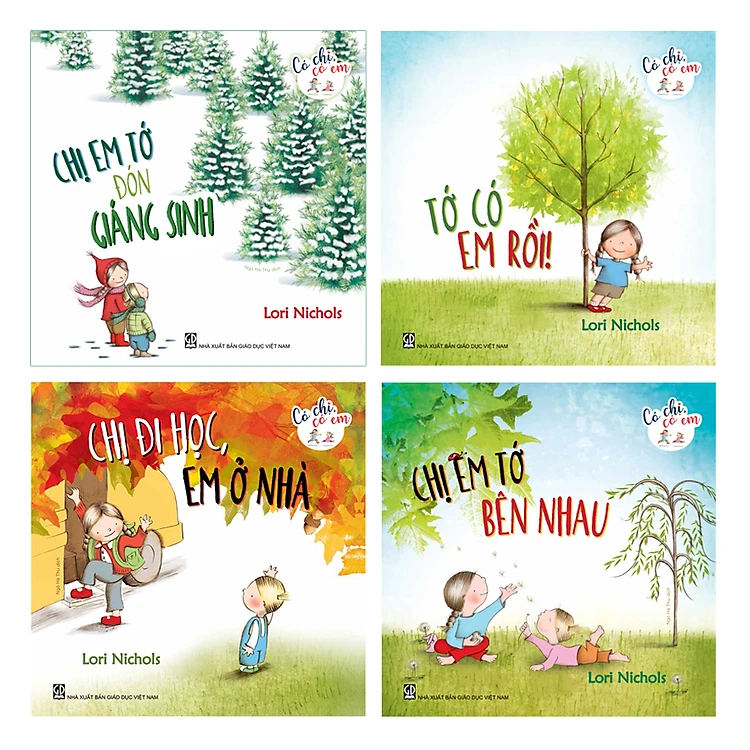 Bộ Sách Có Chị, Có Em - 4 cuốn