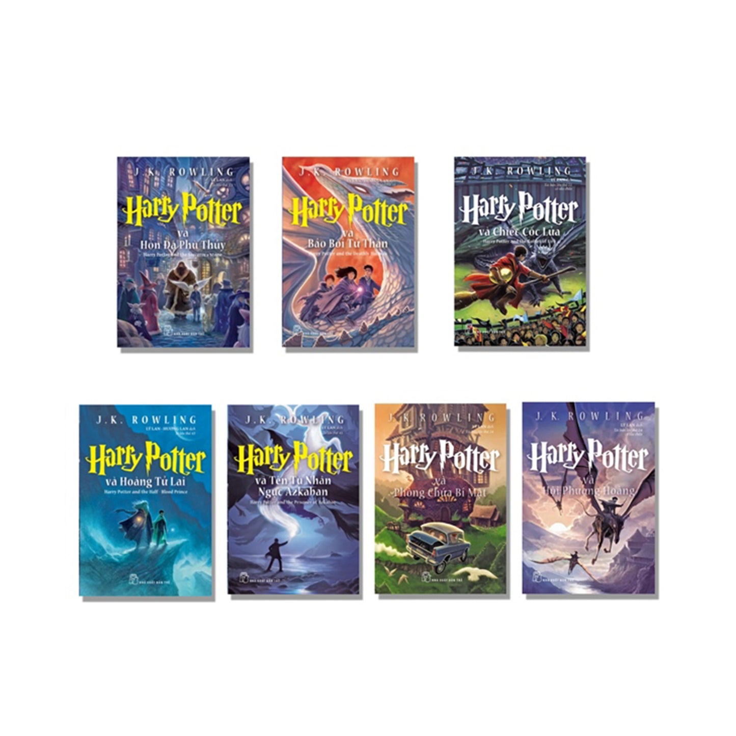 Harry Potter Tiếng Việt Trọn Bộ 7 Tập | Harry Potter Vietnamese Boxset
