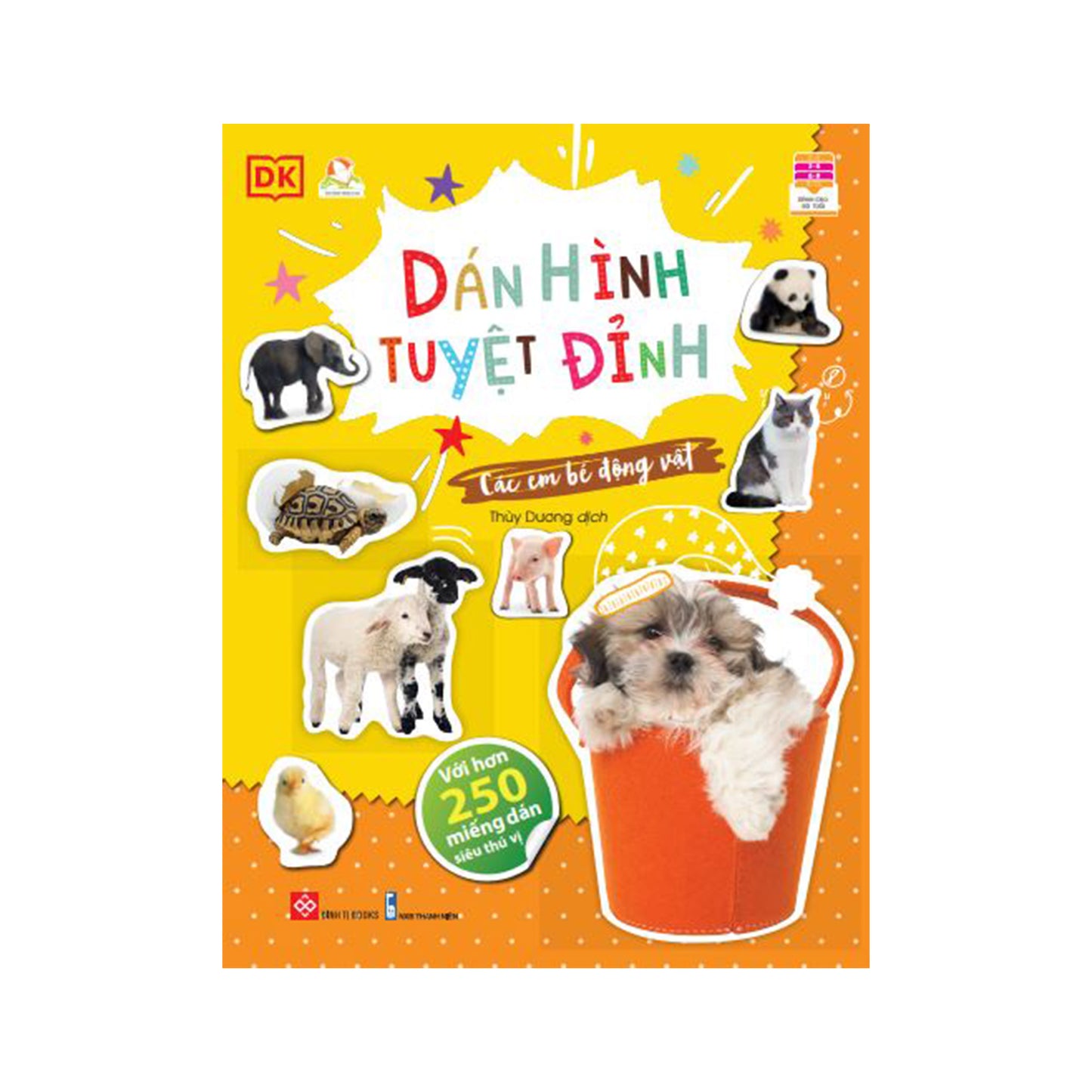 Combo Bóc dán tuyệt đỉnh 6 cuốn | Sticker book combo: 6 books