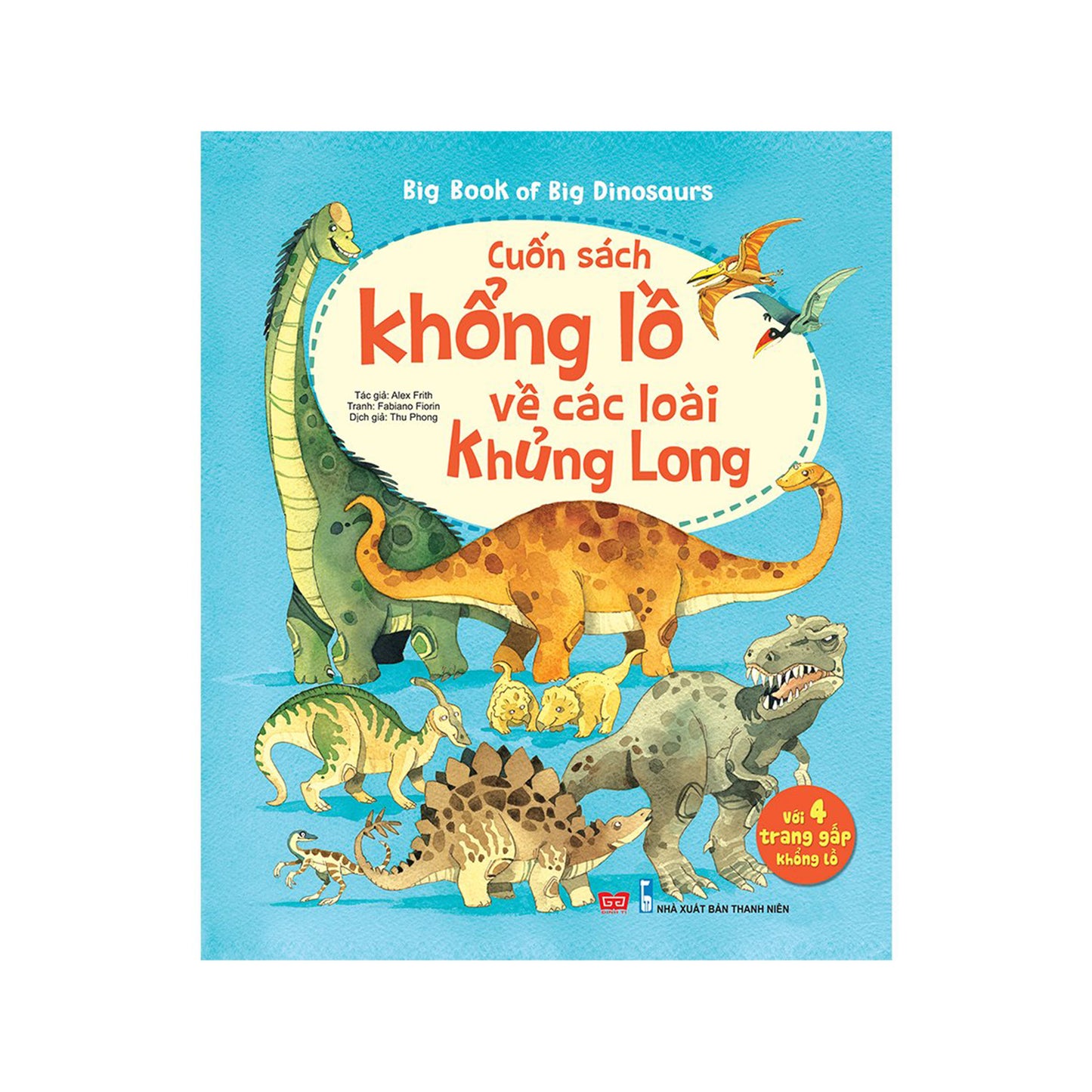 Cuốn Sách Khổng Lồ Về Khủng Long - translation of Big Book Of Big Dinosaurs