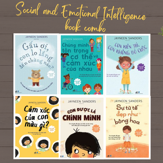 Bộ sách PHÁT TRIỂN TRÍ TUỆ CẢM XÚC (Social and Emotional Intelligence 6-Book combo)