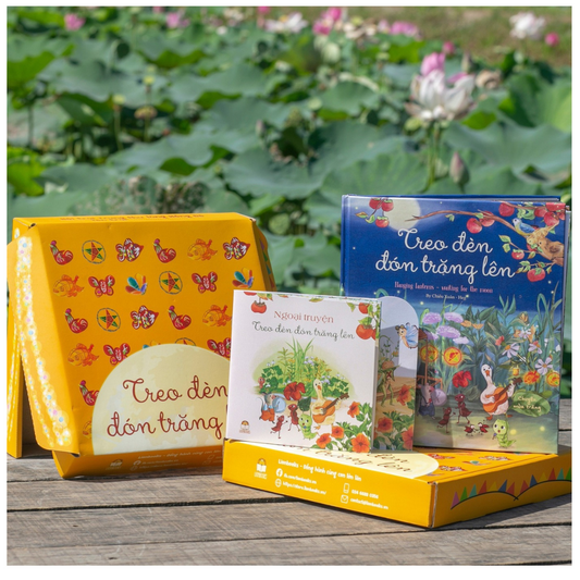 Bilingual Boxset "Calling the Moon with Lanterns" | Hộp quà Treo Đèn Đón Trăng song ngữ
