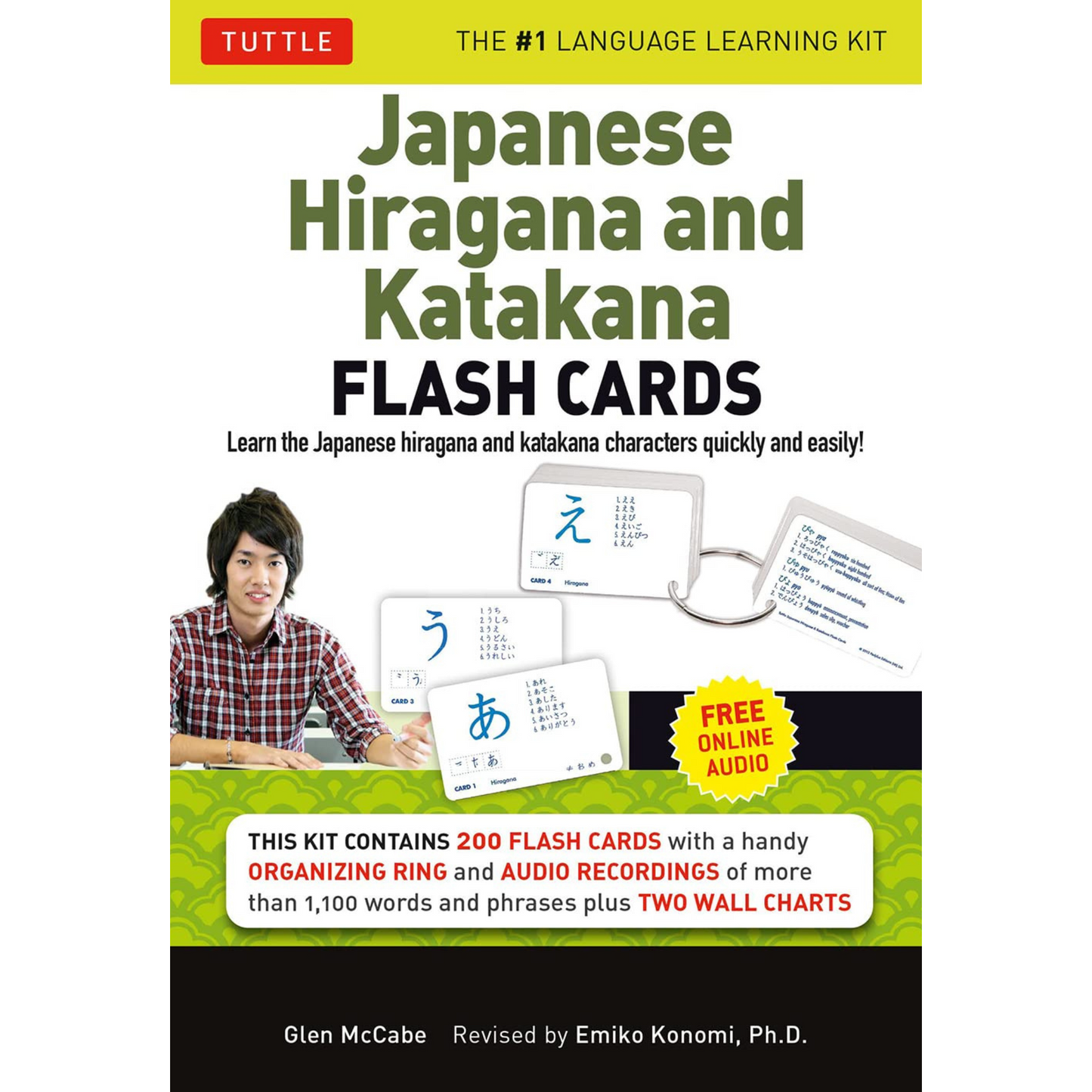 Japanese Hiragana and Katakana Flash Cards Kit: Learn the Two Japanese Alphabets Quickly & Easily with this Japanese Flash Cards Kit (Online Audio Included)