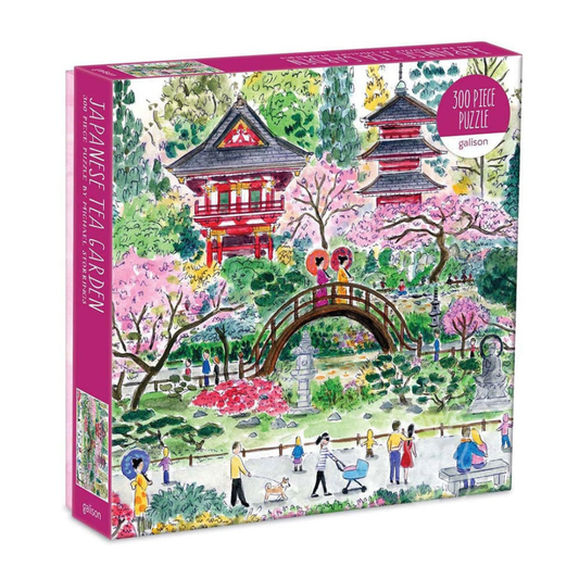 Japanese Tea Garden 300 Piece Puzzle by Michael Storrings