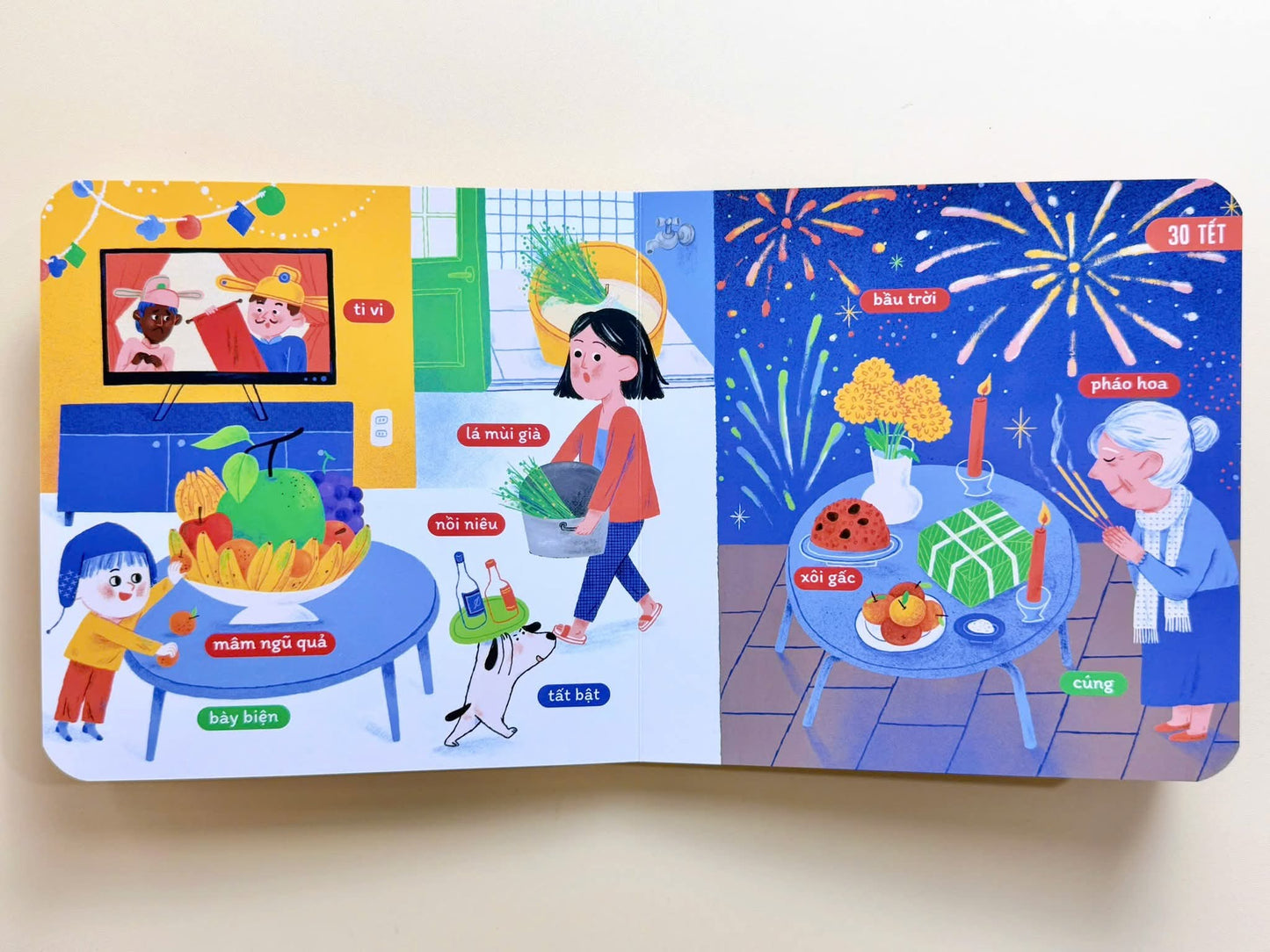 Tết là nhất: 100 từ vựng đầu tiên