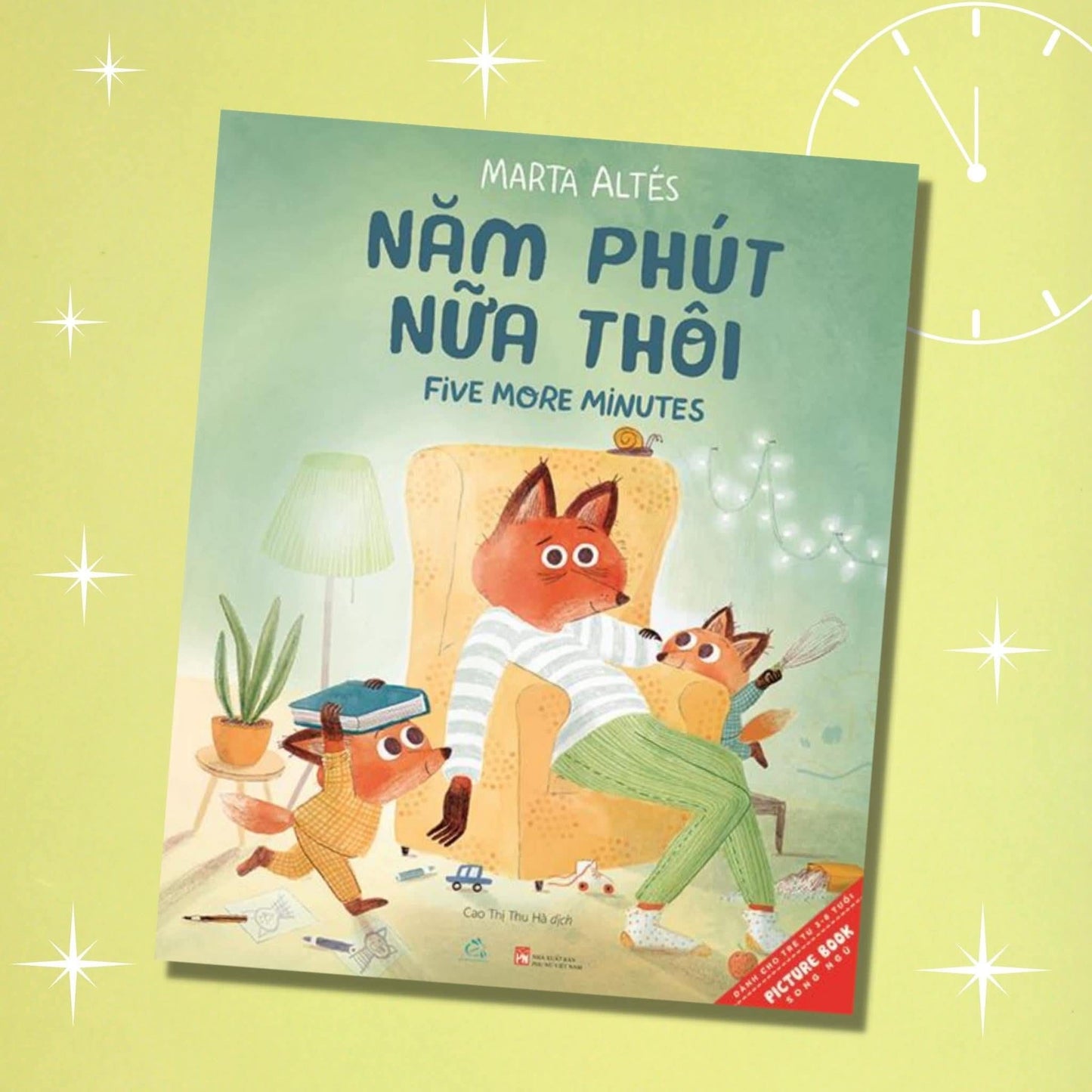Bilingual Five More Minutes | Năm Phút Nữa Thôi - sách song ngữ