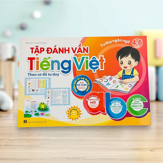 Tập Đánh Vần Tiếng Việt - Tư Duy Ngôn Ngữ 4-6 tuổi