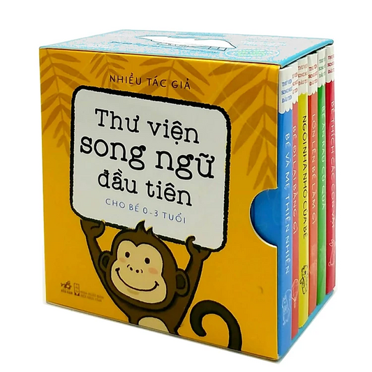Bilingual Baby's Very First Books Boxset: 6 mini board books | Thư Viện Song Ngữ Đầu Tiên Cho Bé: bộ 6