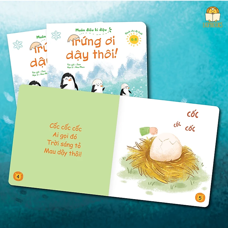 Bú Ti Bú Tí + Trứng Ơi Dậy Thôi: 2 cuốn thơ - Series Muôn Điều Kỳ Diệu 1