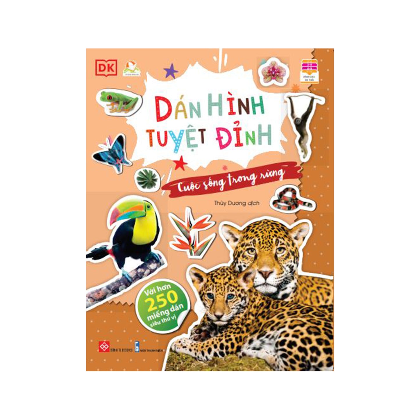 Combo Bóc dán tuyệt đỉnh 6 cuốn | Sticker book combo: 6 books