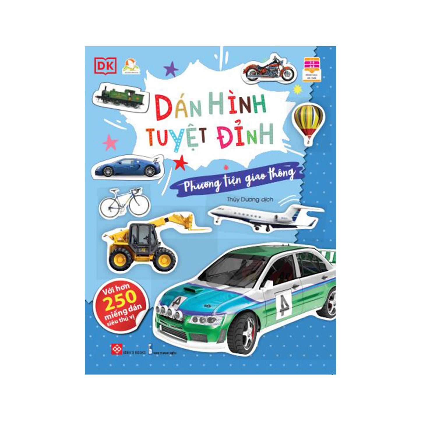 Combo Bóc dán tuyệt đỉnh 6 cuốn | Sticker book combo: 6 books