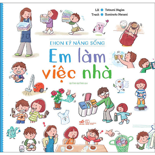 Em Làm Việc Nhà - Ehon Kỹ Năng Sống