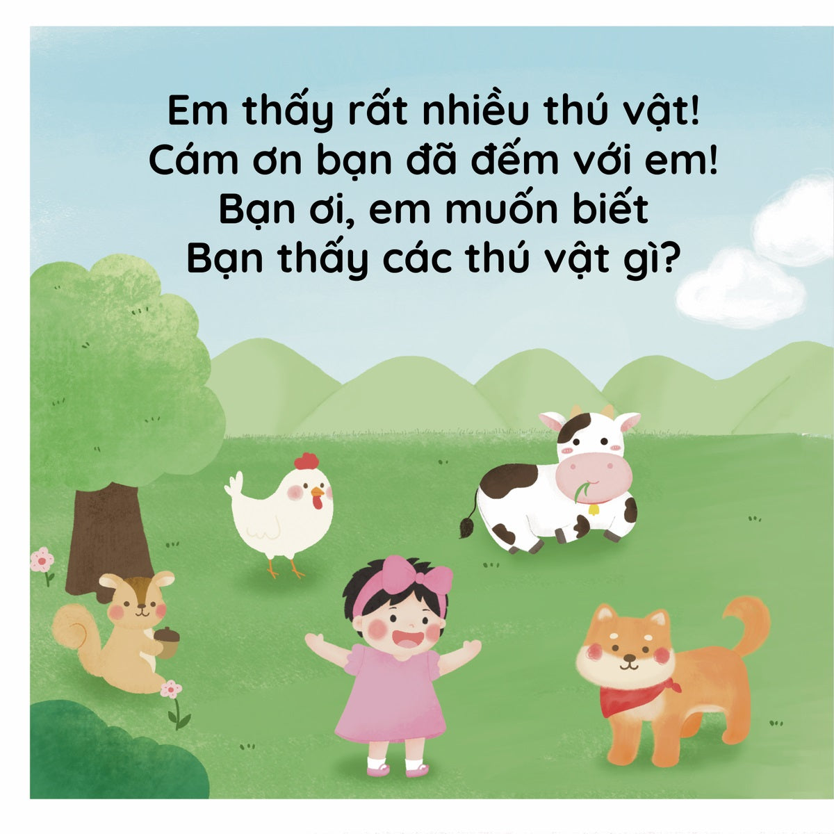 Bilingual Gemma’s Farm Adventure: Số và Thú Vật