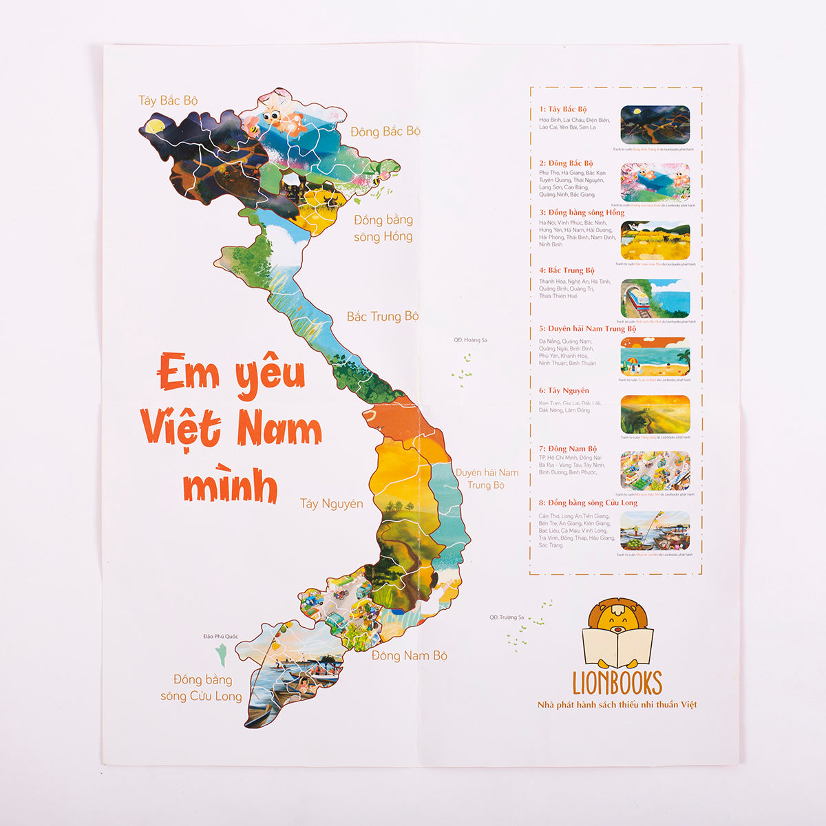 Bilingual set: Open to See Tết (South Vietnam) | Set Mở ra là thấy Tết (phiên bản miền Nam - song ngữ) |