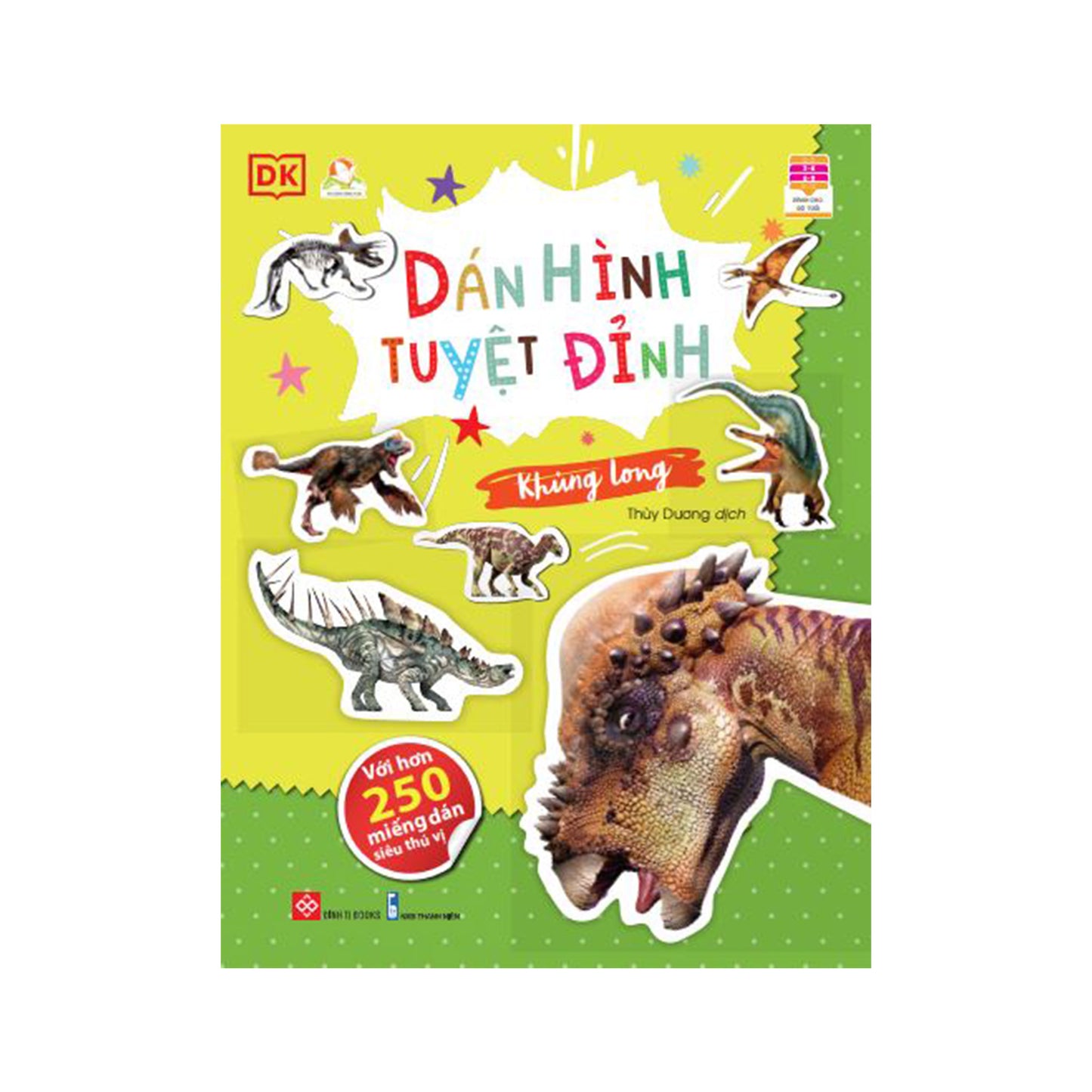 Sticker book | Dán hình tuyệt đỉnh - Khủng long